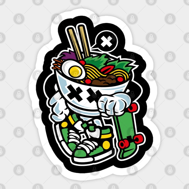 Ramen Style Sticker by drewbacca